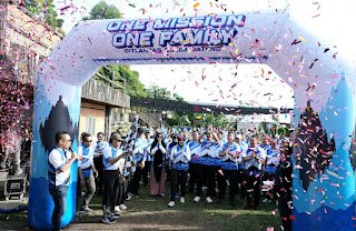 Gelar Olah Raga Bersama Sambut HUT Lalu Lintas ke-70, Ditlantas Polda Jateng Jaga Kekompakan Personel